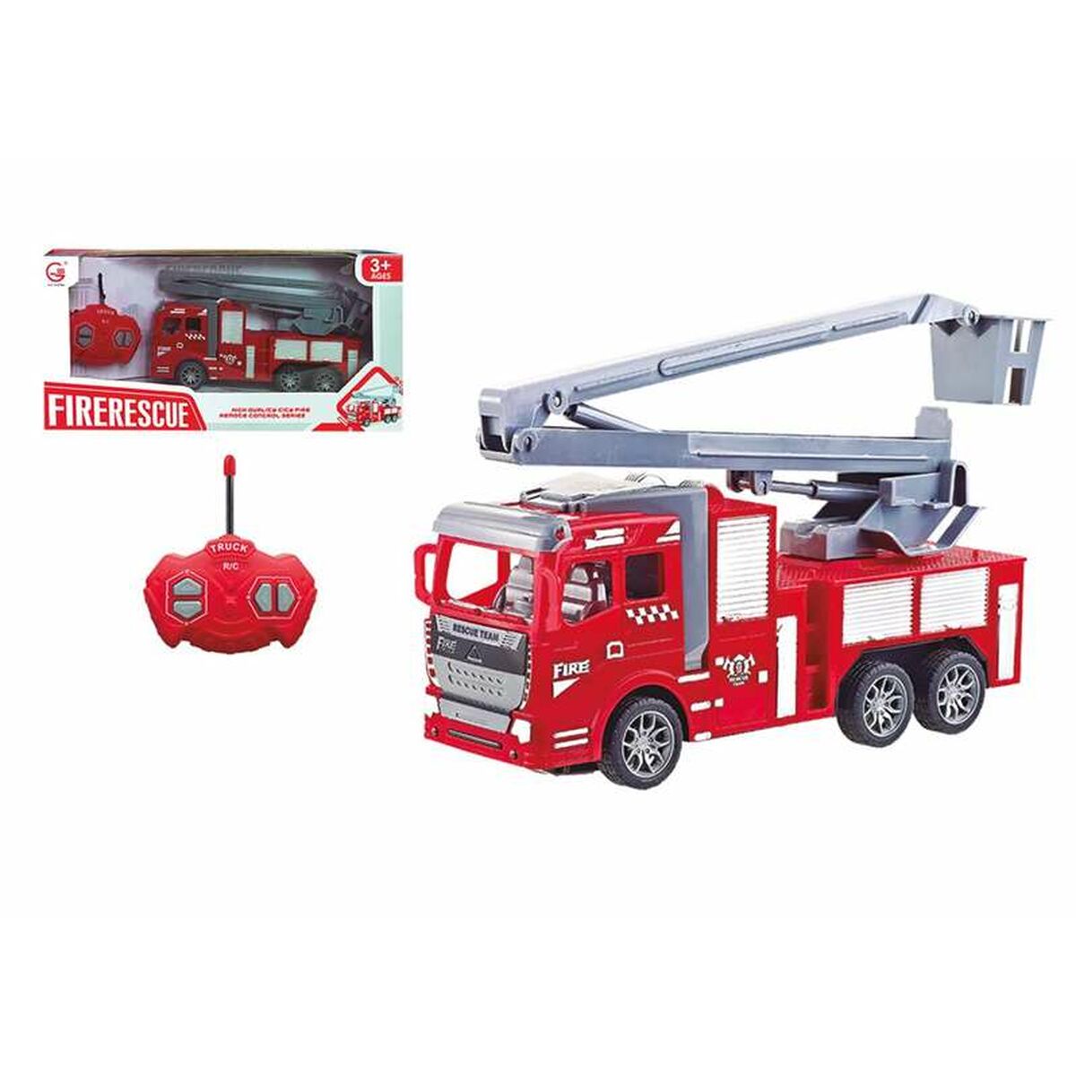 Fire Engine Radio control 1:28 23 cm-0