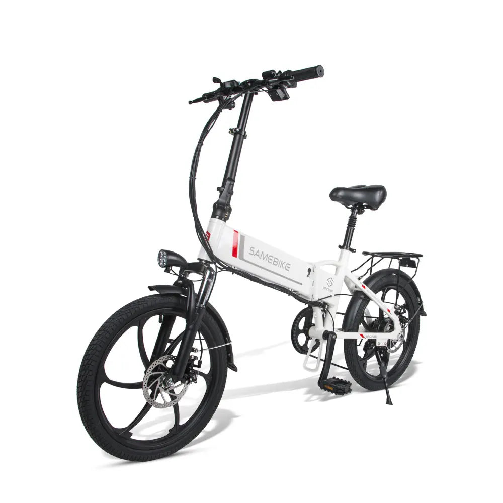 Samebike 20LVXD30 Smart Folding Electric Bicycle E-bike 7 Speed Moped Cycling 350W 25-35km/h 20 Inch Bike