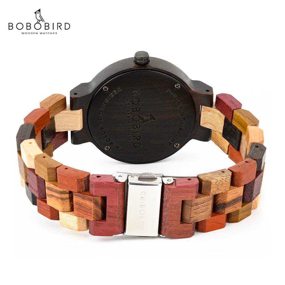 BOBO BIRD Luxury Wood Couple Watches