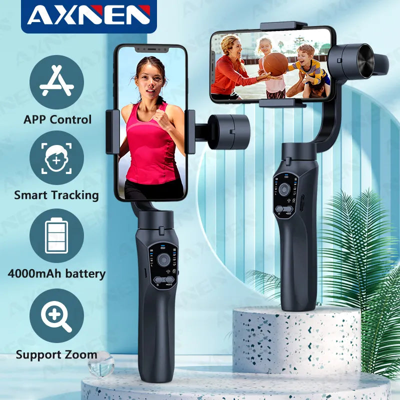 AXNEN F10 3-Axis Gimbal Handheld Stabilizer Cellphone