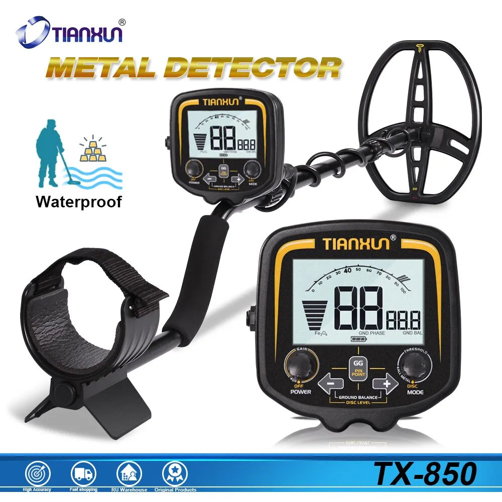 TX-850 Metal Detector Underground Professional Depth 2.5m