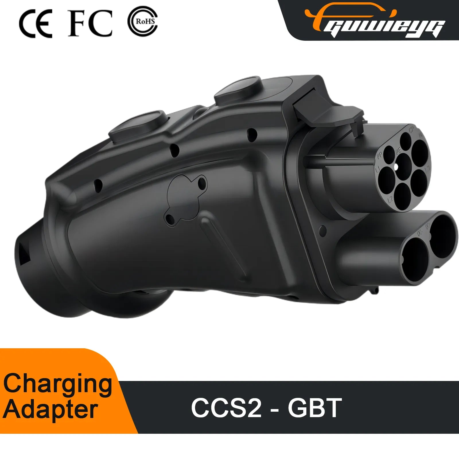 GUWIEYG CCS2 To GBT Adapter EV charger for all Cars Supporting GBT Electric Vehicle Charging Adaptor DC 1000V 200A 200KW