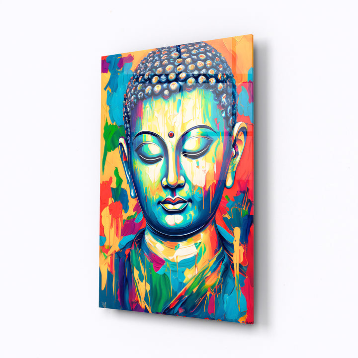 Lasitaulu Buddha-0