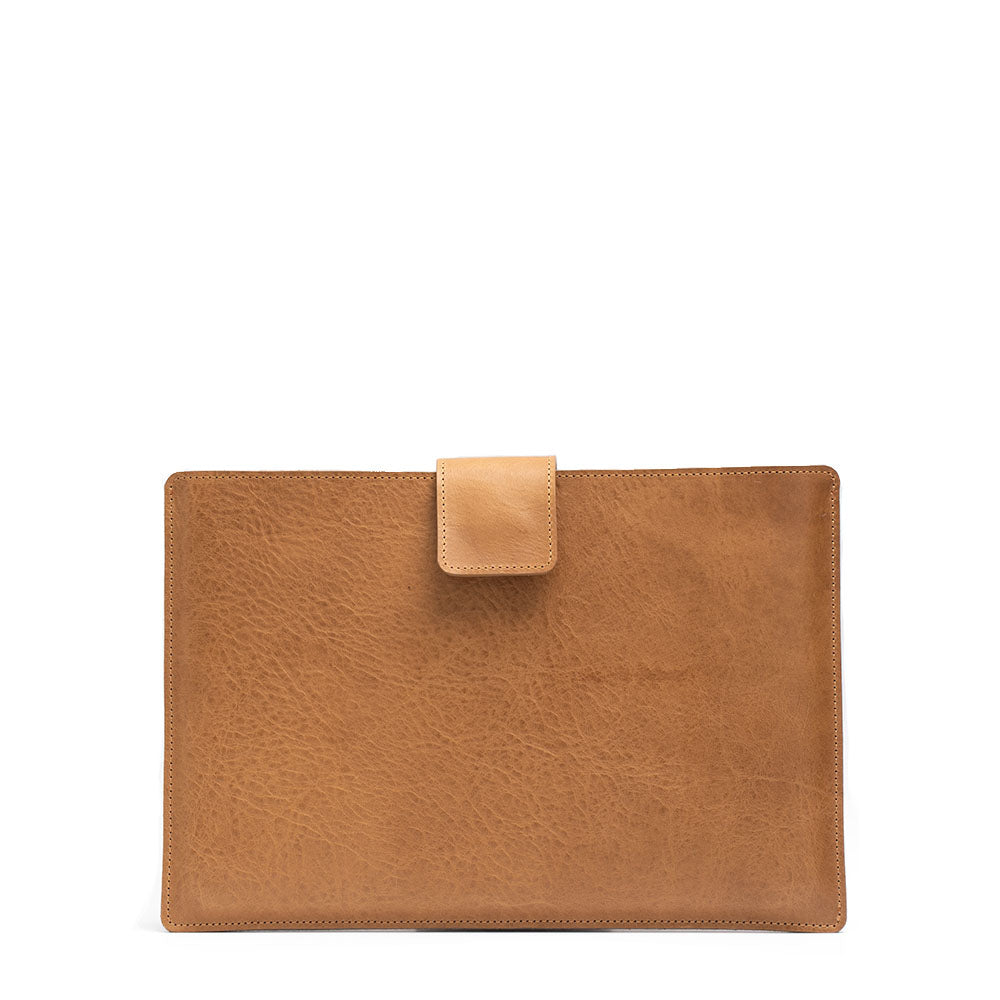 MacBook Leather Sleeve with zipper pocket-0