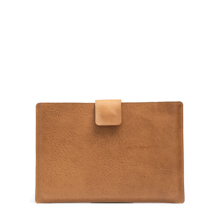 MacBook Leather Sleeve with zipper pocket-0