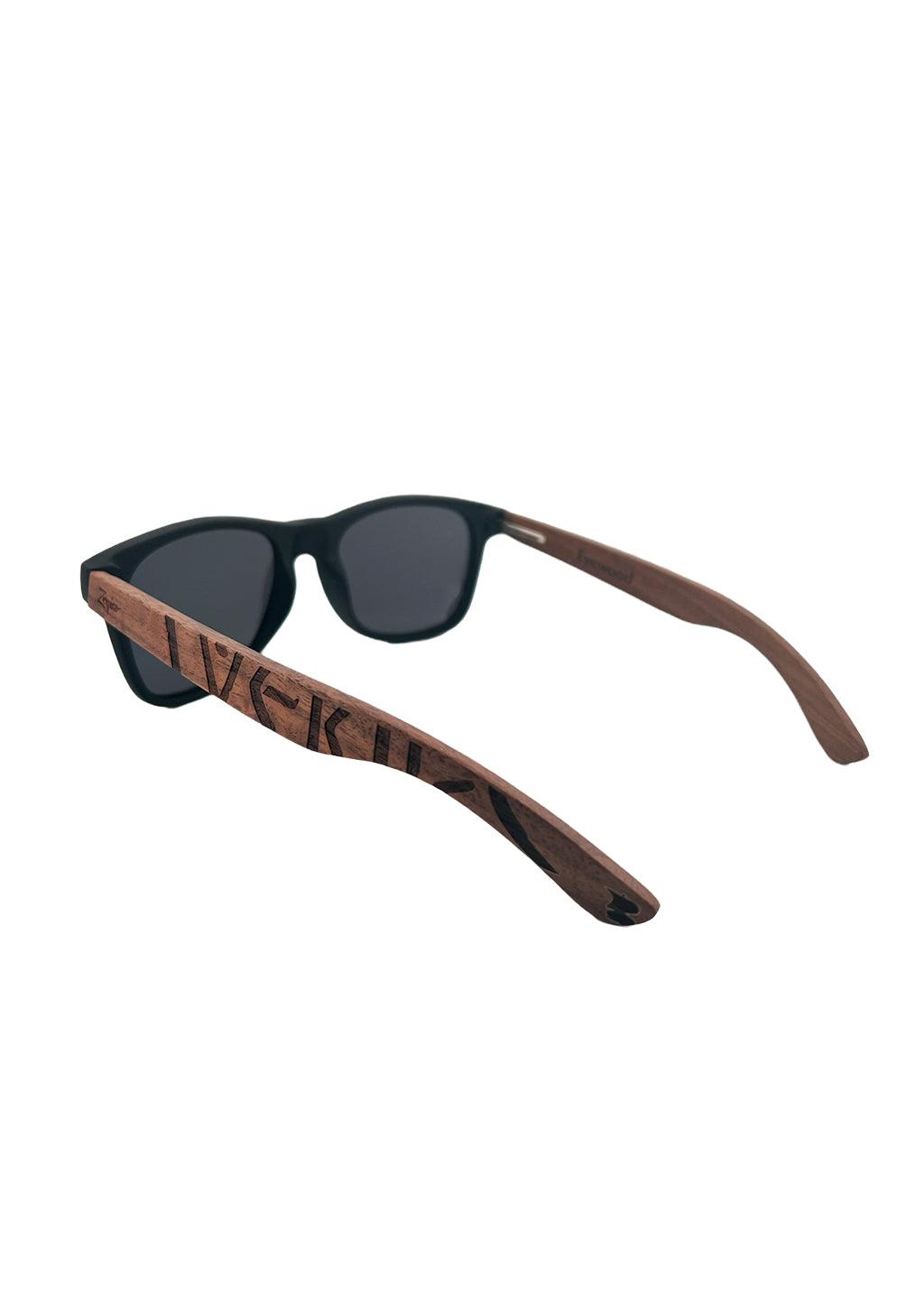 Eyewood | Engraved wooden sunglasses - Viking Runes - Sweden-5