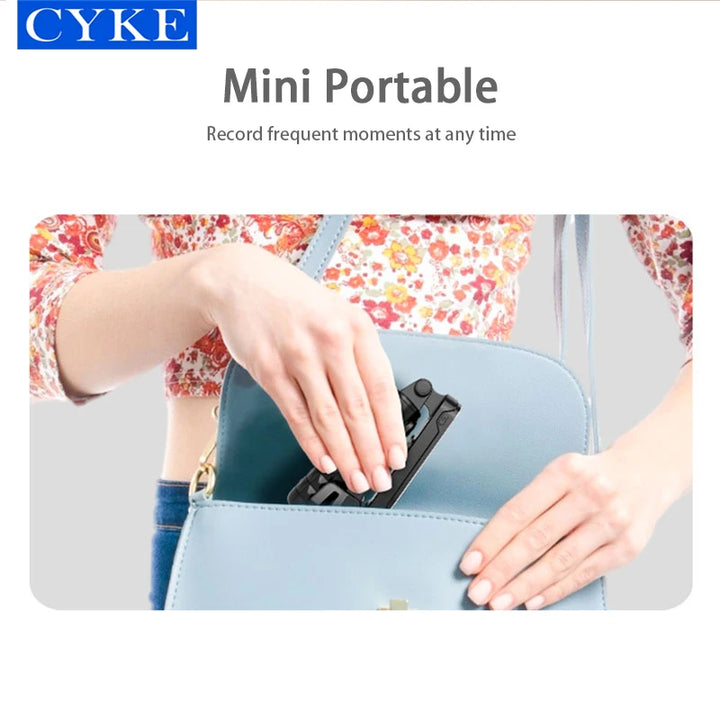 CYKE NEW Q09 Phone Selfie Gimble Stabilizer with Tripod Removable Fill Light Estabilizador Selfie Stick Bluetooth Remote Control-5