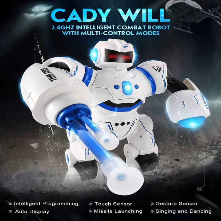 Hot JJRC R3 Programmable Remote Control Intelligent Early Education Robot Multi Funtion Musical Dancing RC Toy Kids-5