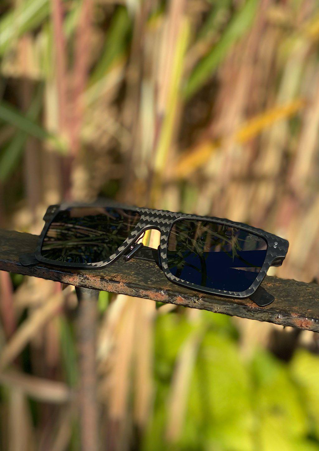 Fibrous V4 Square - Carbon Fiber Sunglasses-6