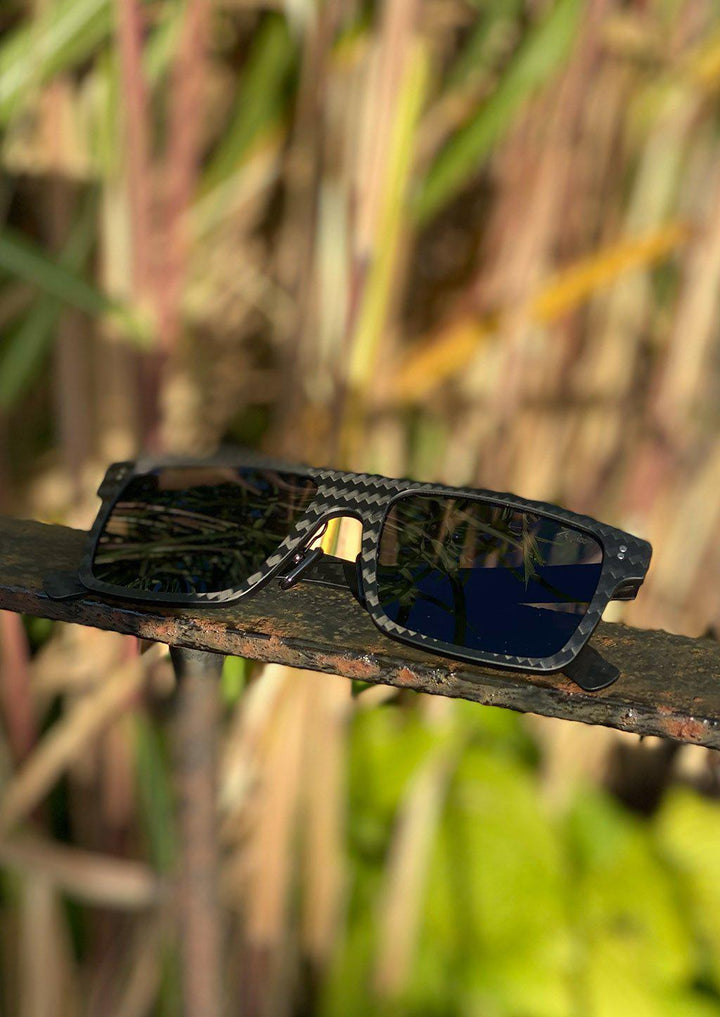 Fibrous V4 Square - Carbon Fiber Sunglasses-6