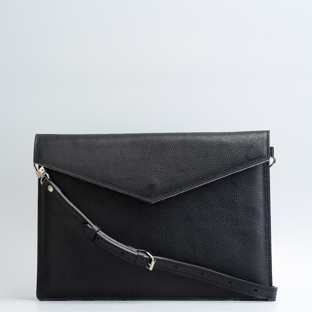 MacBook Leather Sleeve with adjustable strap-10