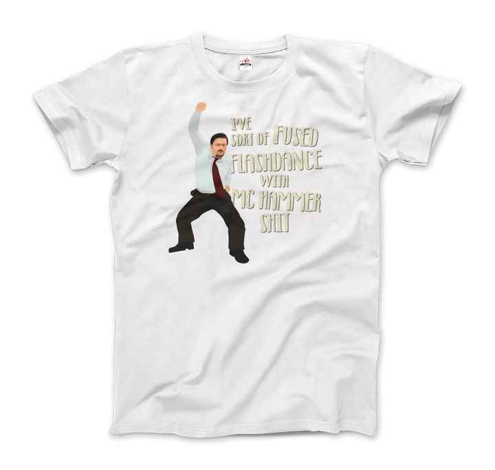 David Brent Classic Dance, from The Office UK T-Shirt-3