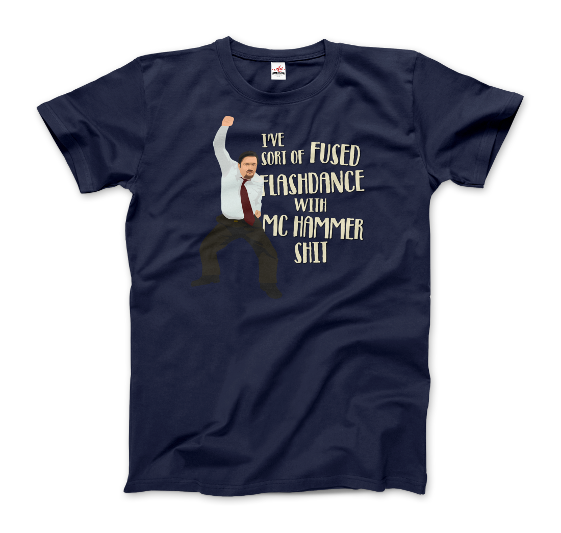 David Brent Classic Dance, from The Office UK T-Shirt-5