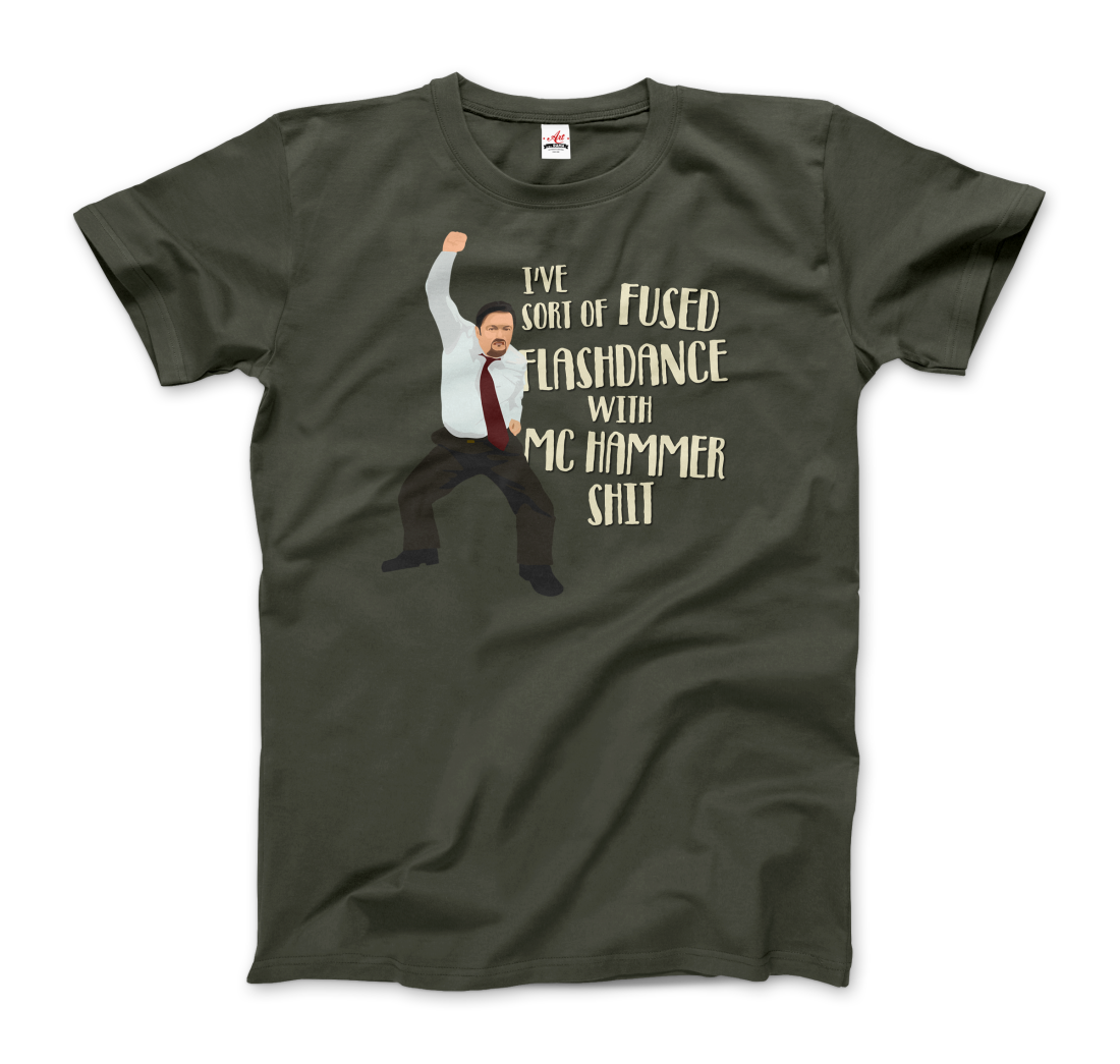 David Brent Classic Dance, from The Office UK T-Shirt-13