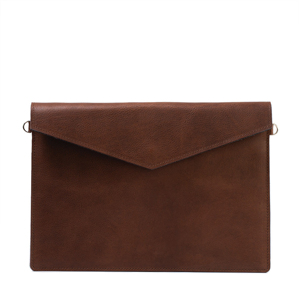 MacBook Leather Sleeve with adjustable strap-7