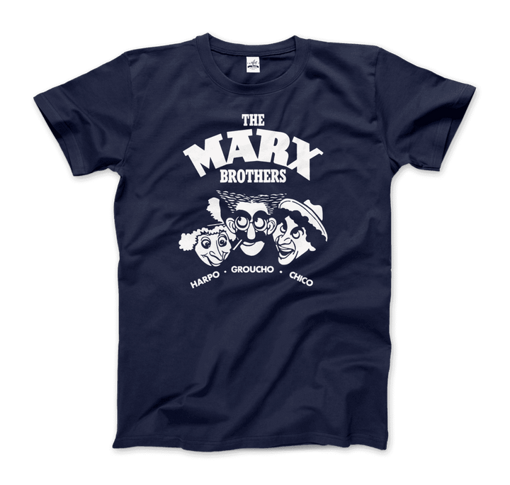 The Marx Brothers, Harpo, Groucho and Chico T-Shirt-0