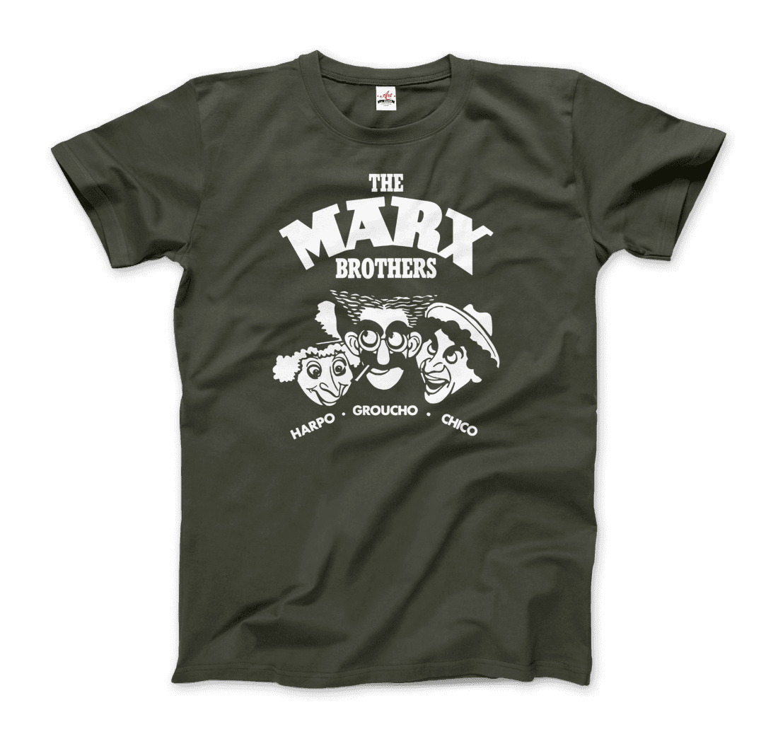 The Marx Brothers, Harpo, Groucho and Chico T-Shirt-9