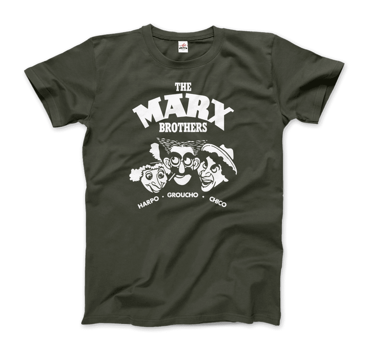 The Marx Brothers, Harpo, Groucho and Chico T-Shirt-9