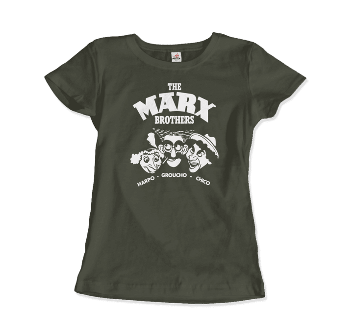 The Marx Brothers, Harpo, Groucho and Chico T-Shirt-10