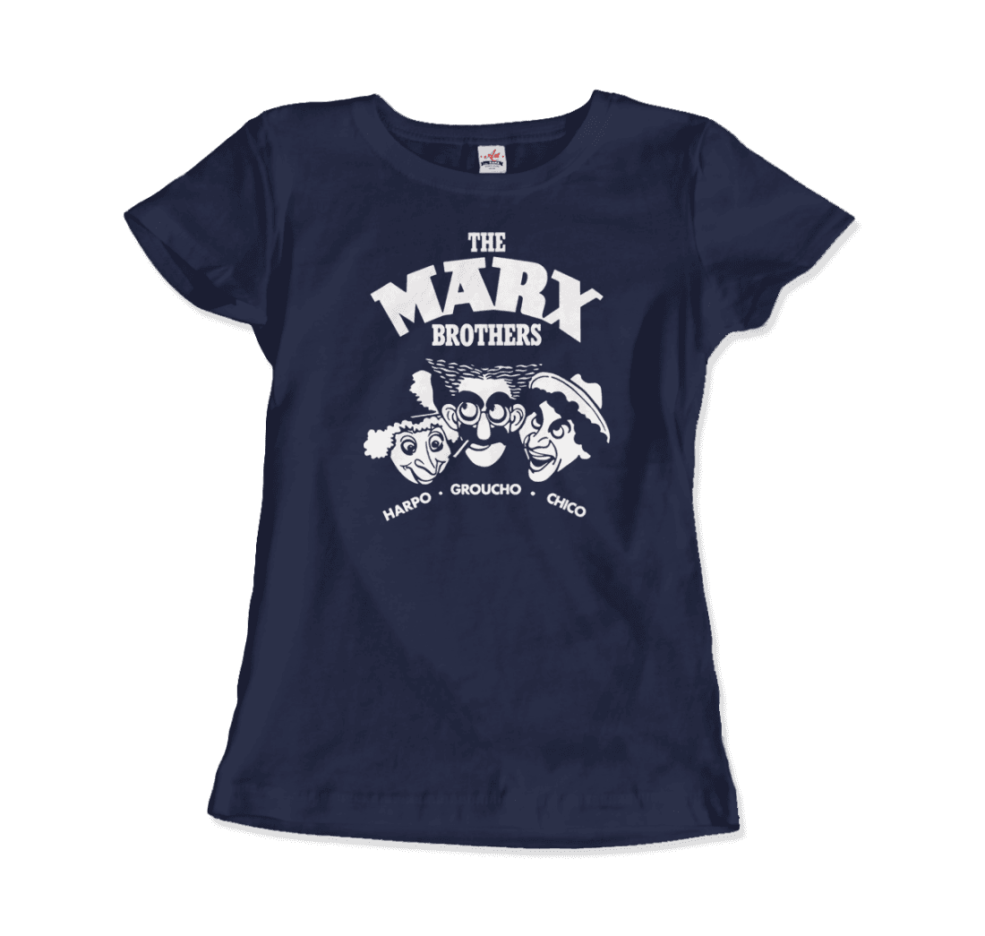 The Marx Brothers, Harpo, Groucho and Chico T-Shirt-2